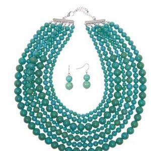 Eye Candy Los Angeles - Necklace and Earrings Set
